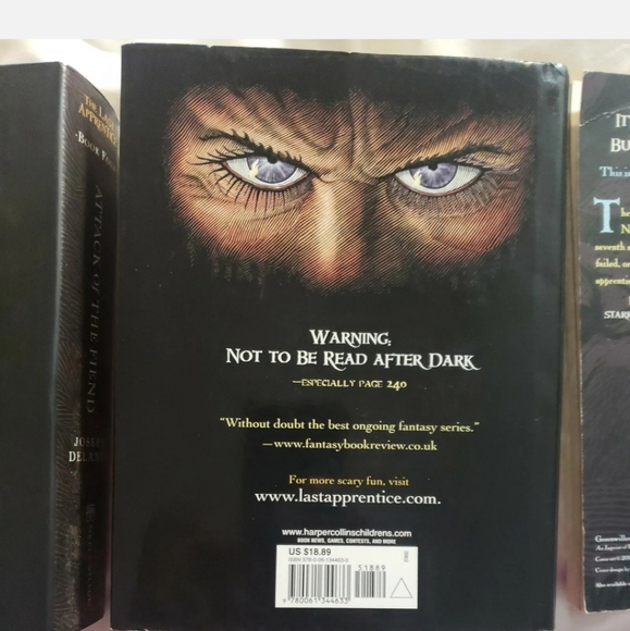 :* Lot of 3 The Last Apprentice books by Joseph Delaney 2 Hardcover  1 softcover - Picture 7 of 8